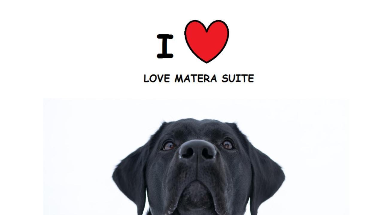 Matera Suite - Matera Suite B Buitenkant foto